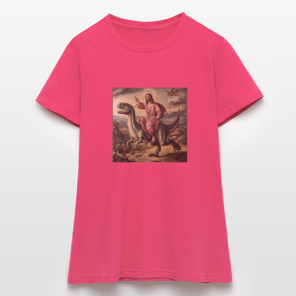 Ritten genom Tiden, T-shirt dam - azalea