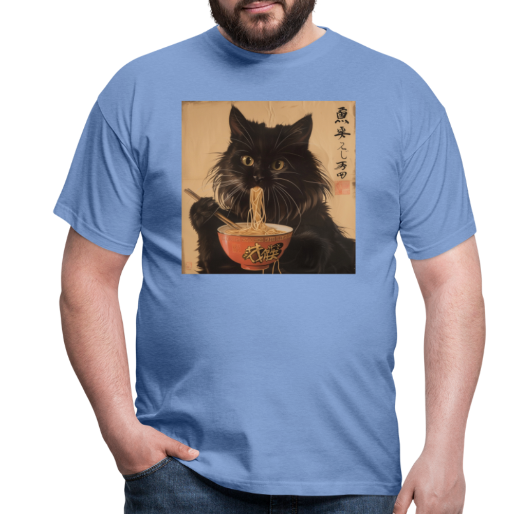 Kejsarens Katt och Ramens Hemlighet, T-shirt herr - carolina blue