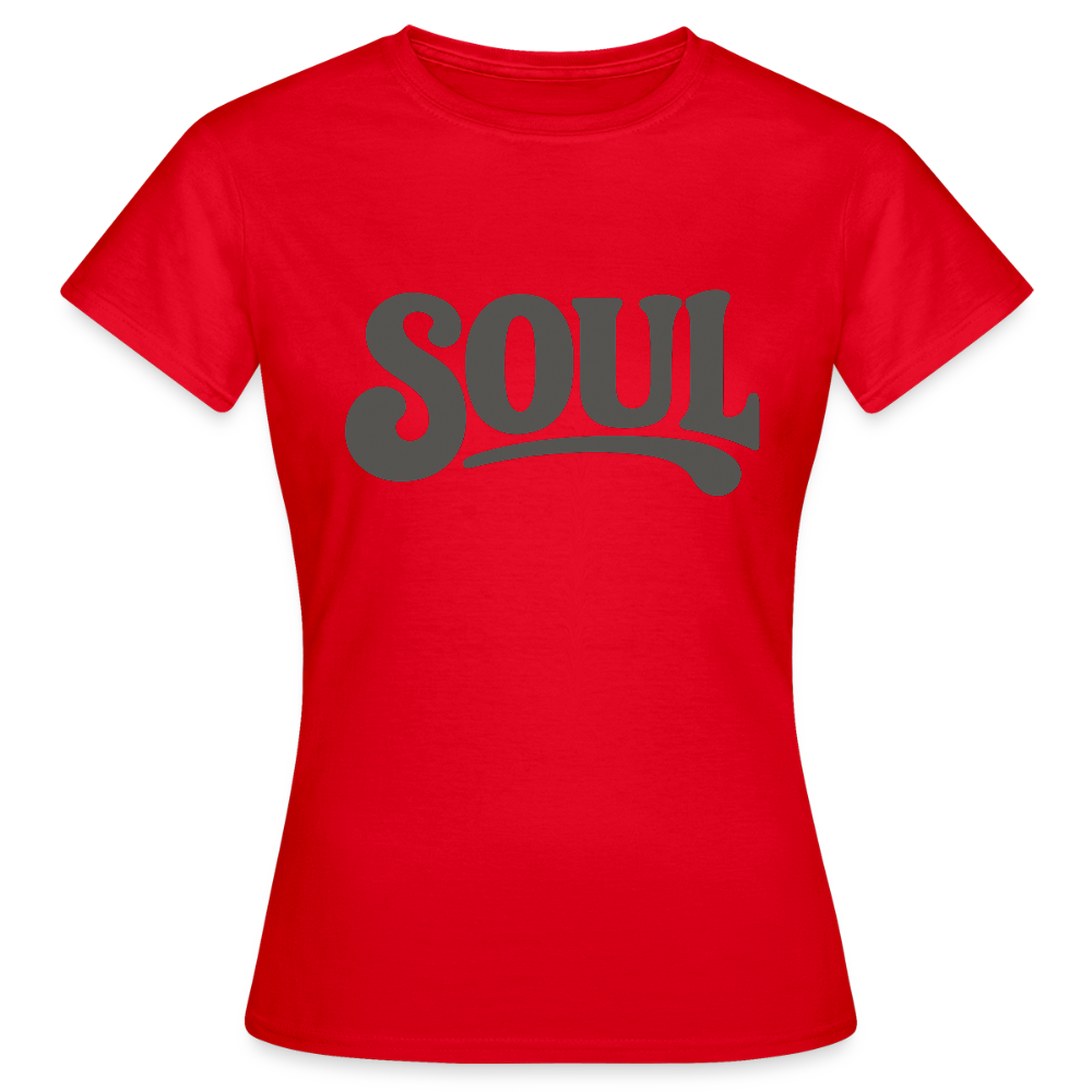 All About Soul, T-shirt dam - röd