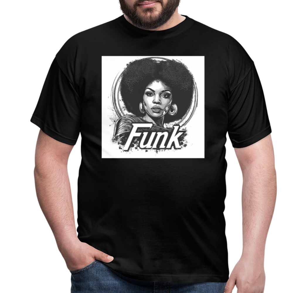 Funk Queen: Power in Motion, T-shirt herr - svart