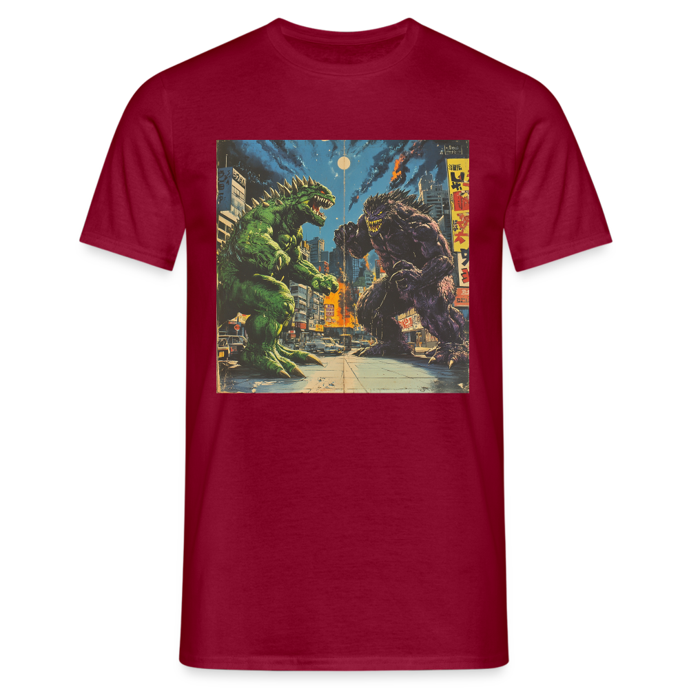 Kampen vid Solnedgången, T-shirt herr - tegelröd