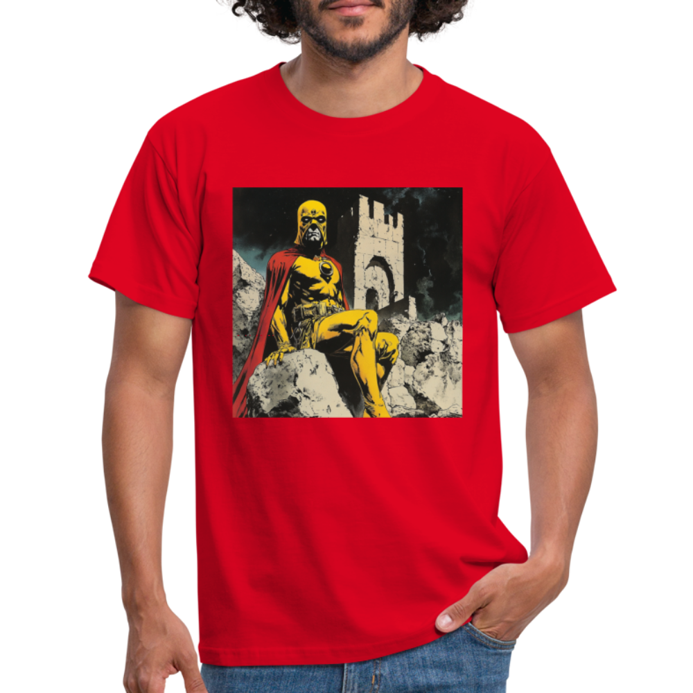 Orkalon, T-shirt herr - röd