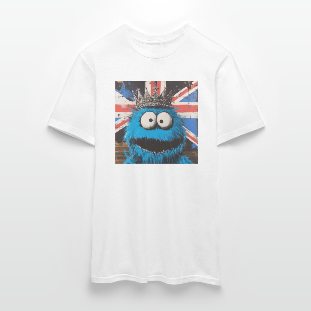 Monsters & Monarchs, T-shirt herr - vit