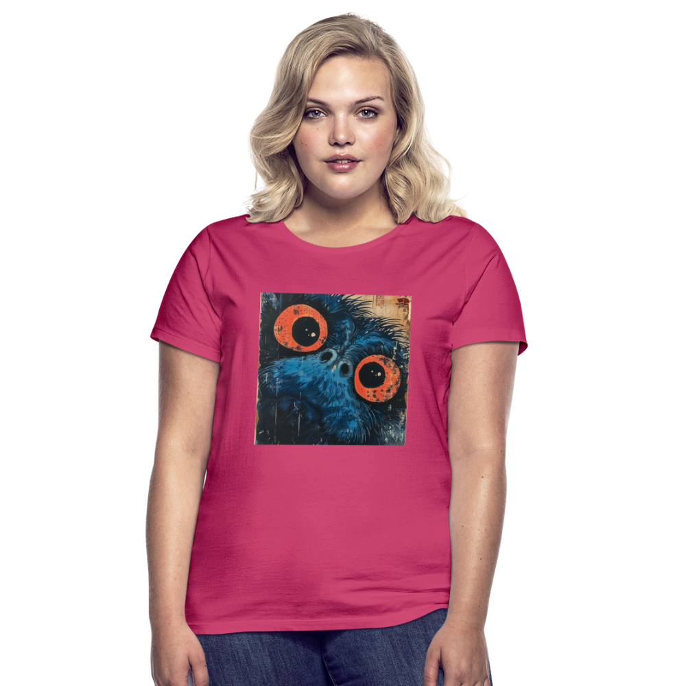 Den blå vännen, T-shirt dam - azalea