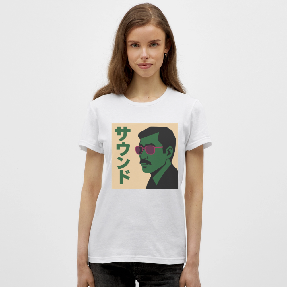 Nippon Sound, T-shirt dam - vit