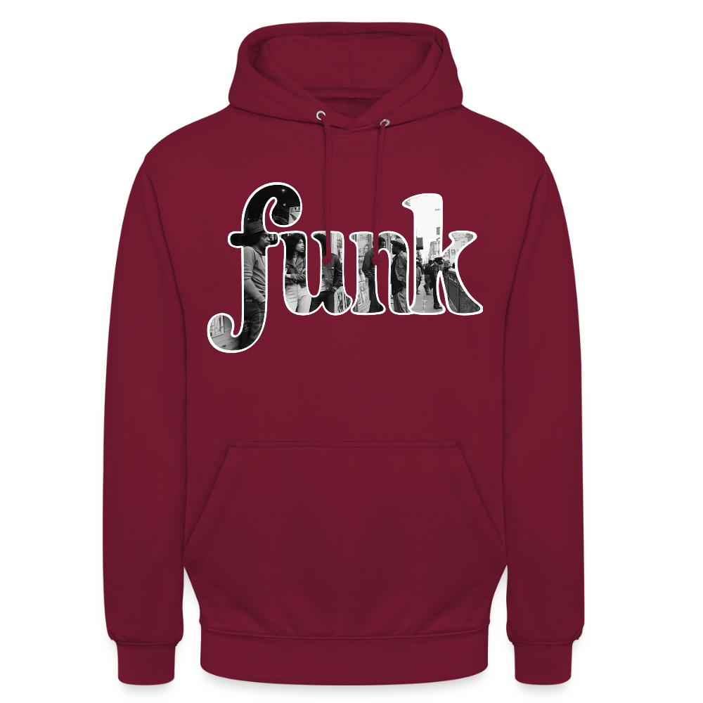 Funk Vibes, Luvtröja unisex - bordeaux
