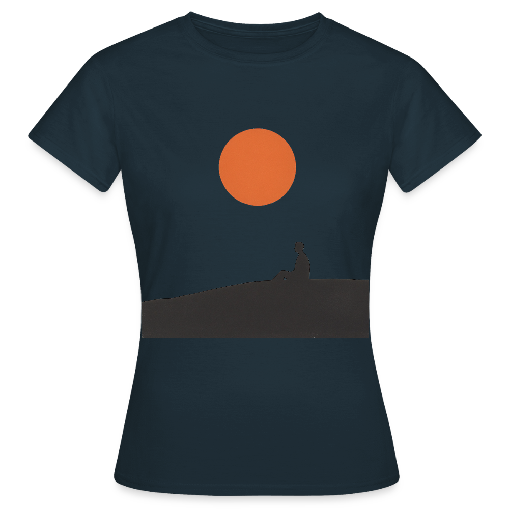 Under the sun, T-shirt dam - marinblå