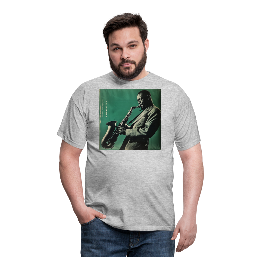 Nattens Toner i New York, T-shirt herr - gråmelerad