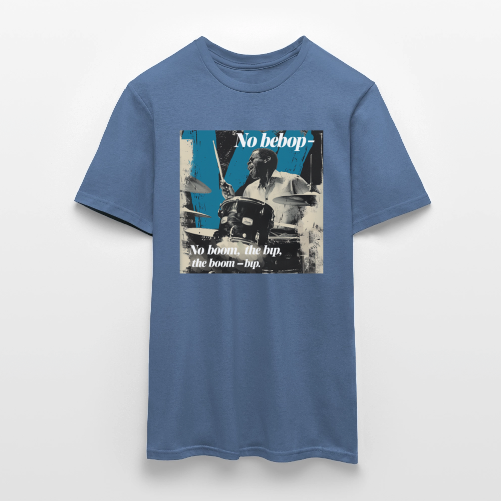 Push It Bebop, T-shirt unisex - duvblå
