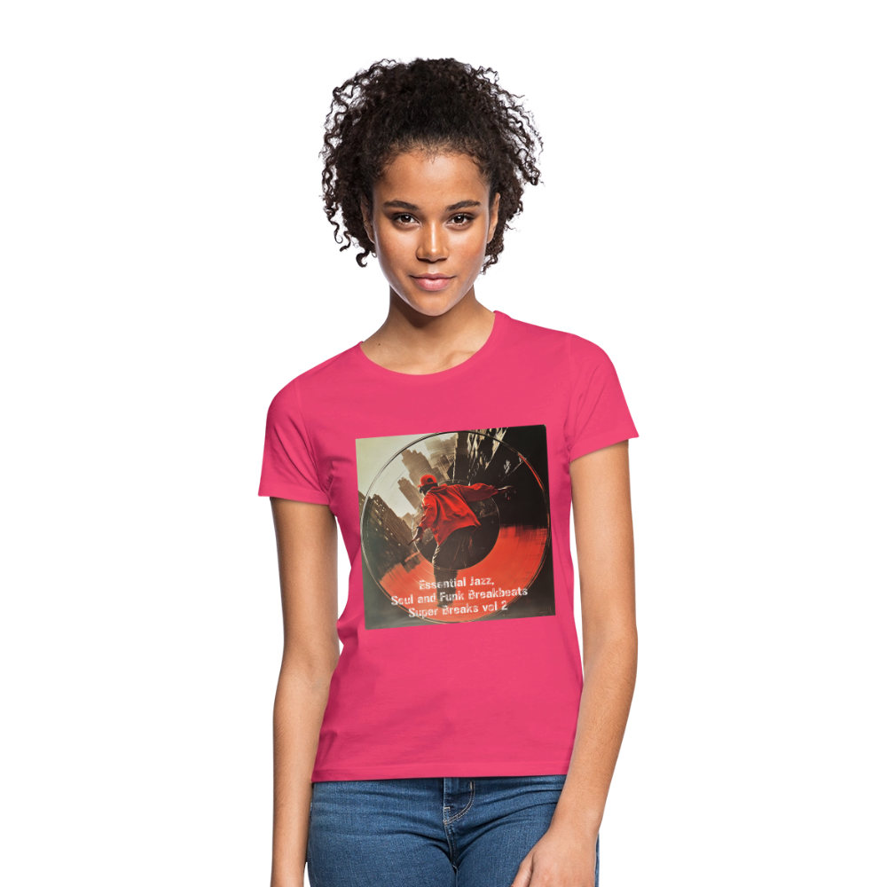 Super Breaks vol 2, T-shirt dam - azalea
