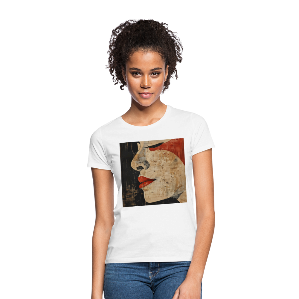 Doften av körsbärsblomning, T-shirt dam - vit