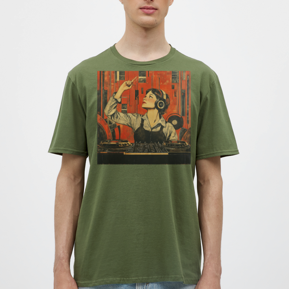 Revolutionens Rytm, T-shirt herr - Militärgrön