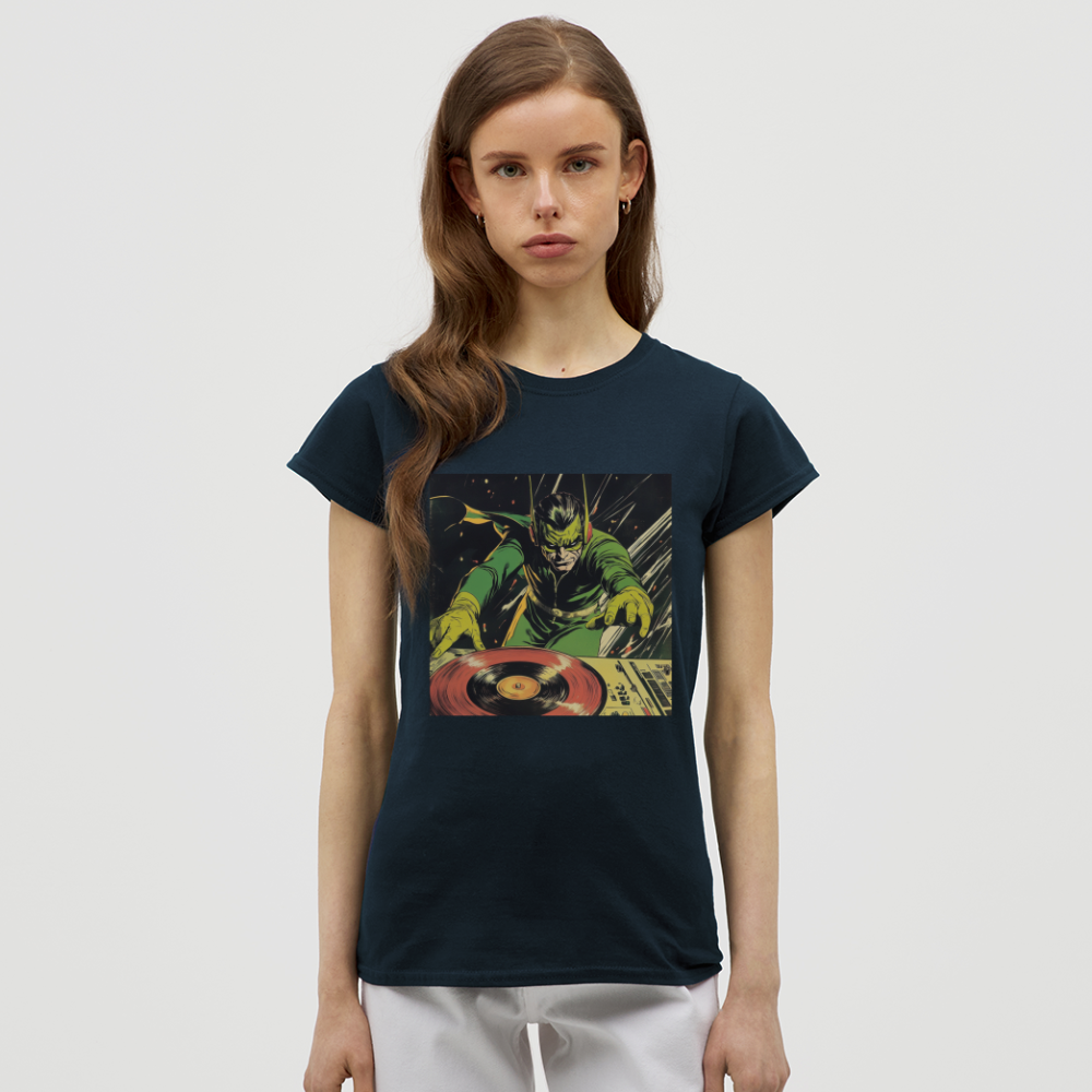 Vibe Venom, T-shirt dam - marinblå