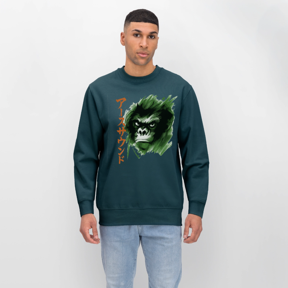 Earth Sound, Ekologisk sweatshirt CHANGER unisex från Stanley/Stella - mörk petrol
