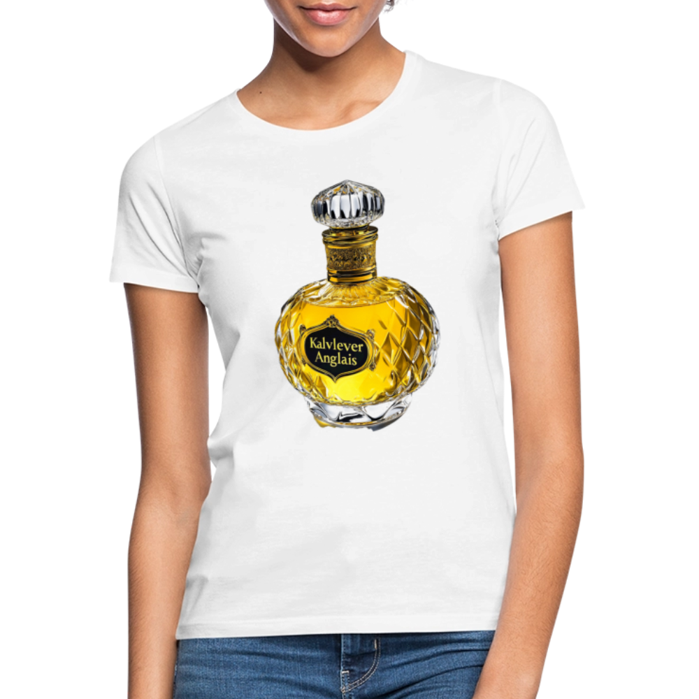 Eau de Perfume, T-shirt dam - vit