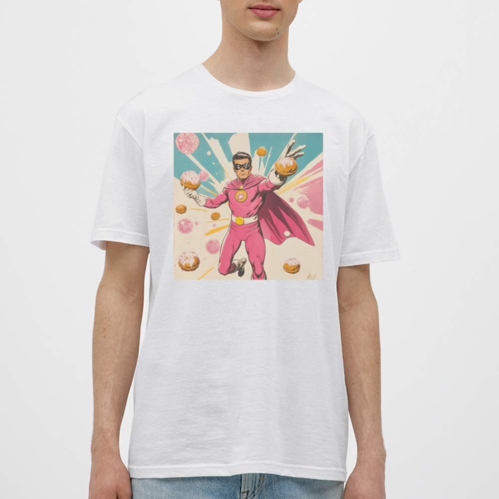 Frosting-Fury, T-shirt herr - vit