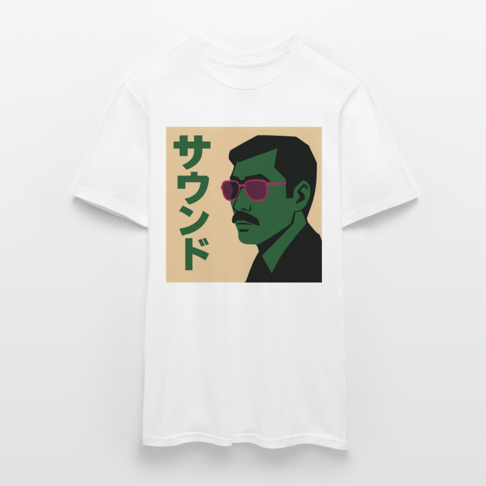 Nippon Sound, T-shirt unisex - vit