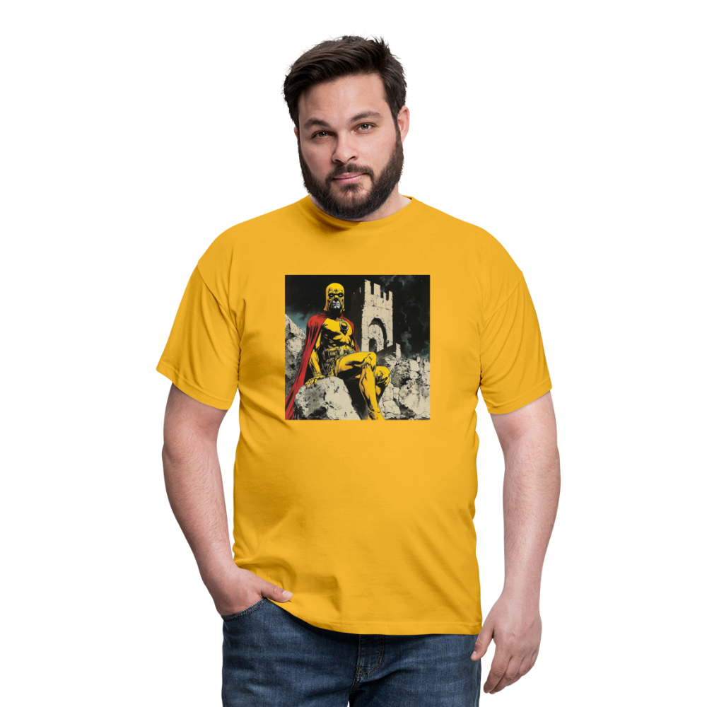 Orkalon, T-shirt herr - gul