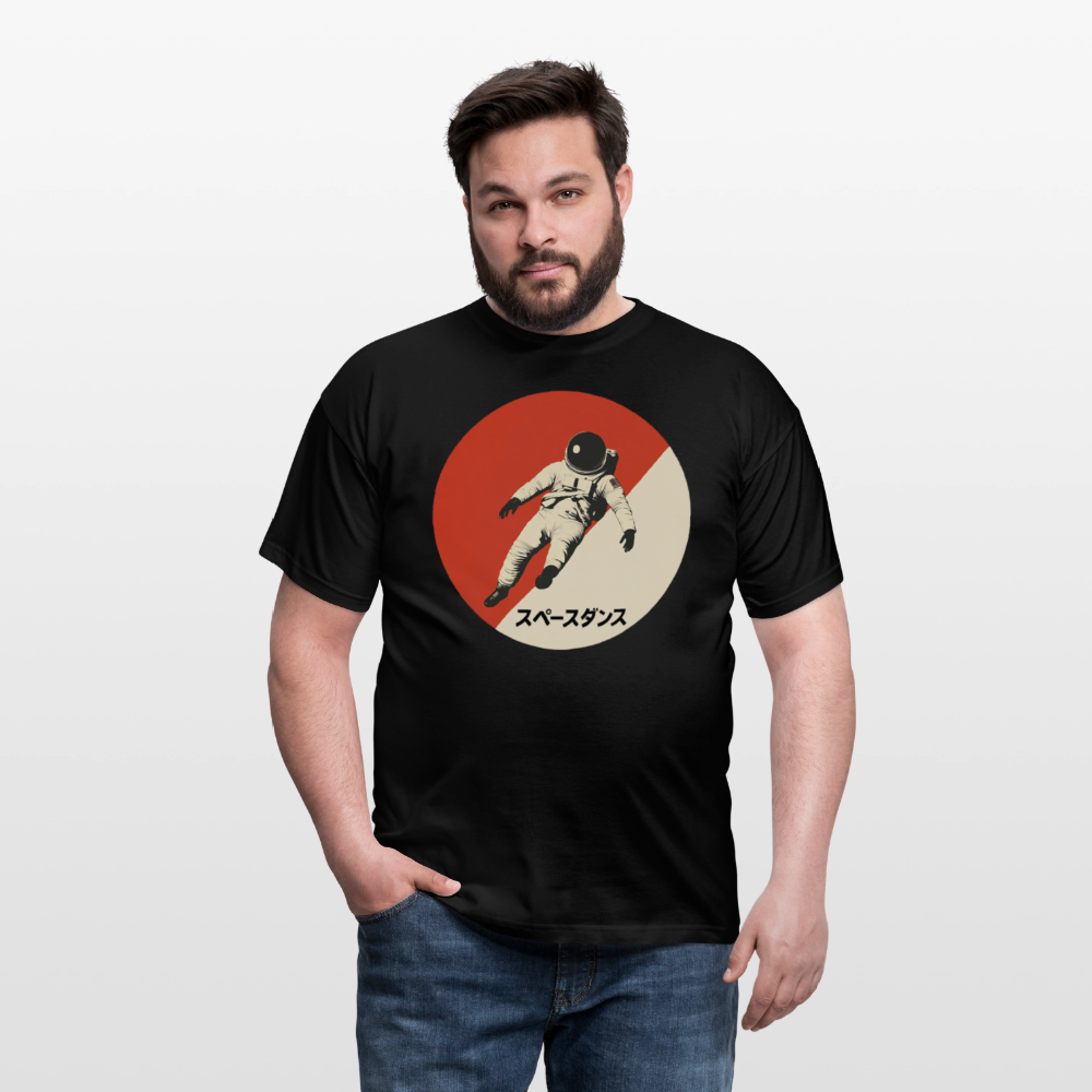 Space Dance, T-shirt unisex - svart
