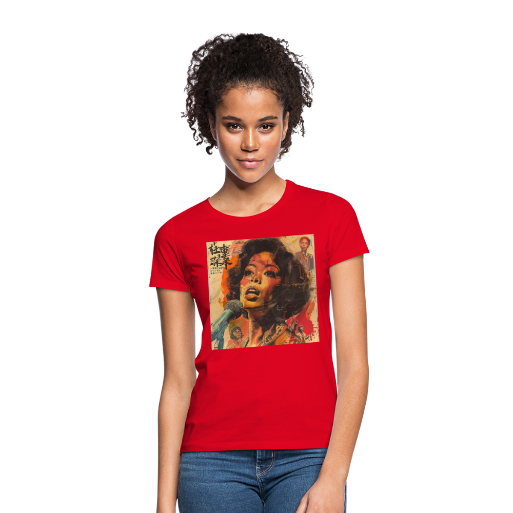 Soundtrack, Soul Undercover, T-shirt dam - röd