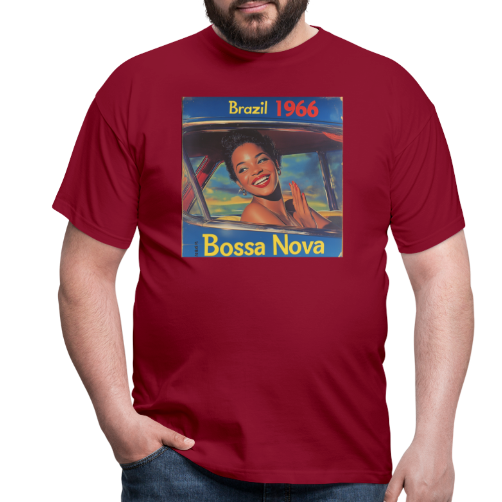 Isabela Costa, brazil 1966, T-shirt herr - tegelröd