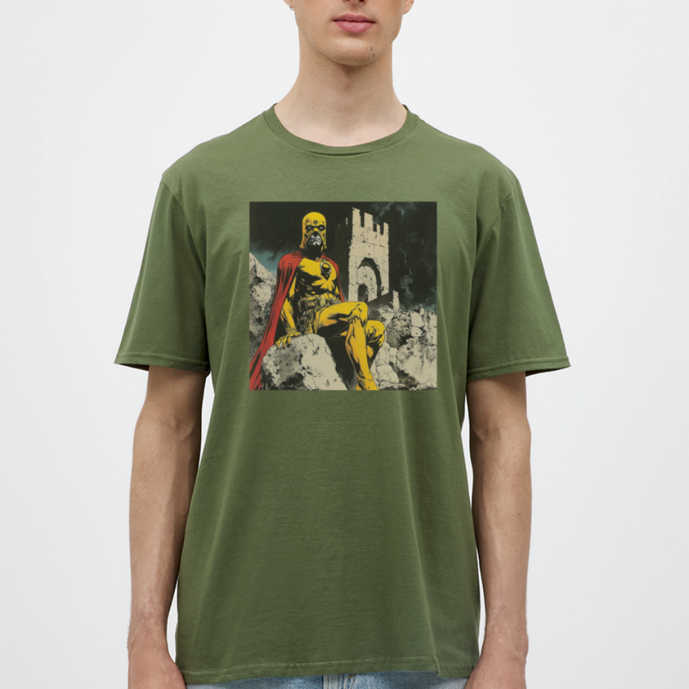 Orkalon, T-shirt herr - Militärgrön