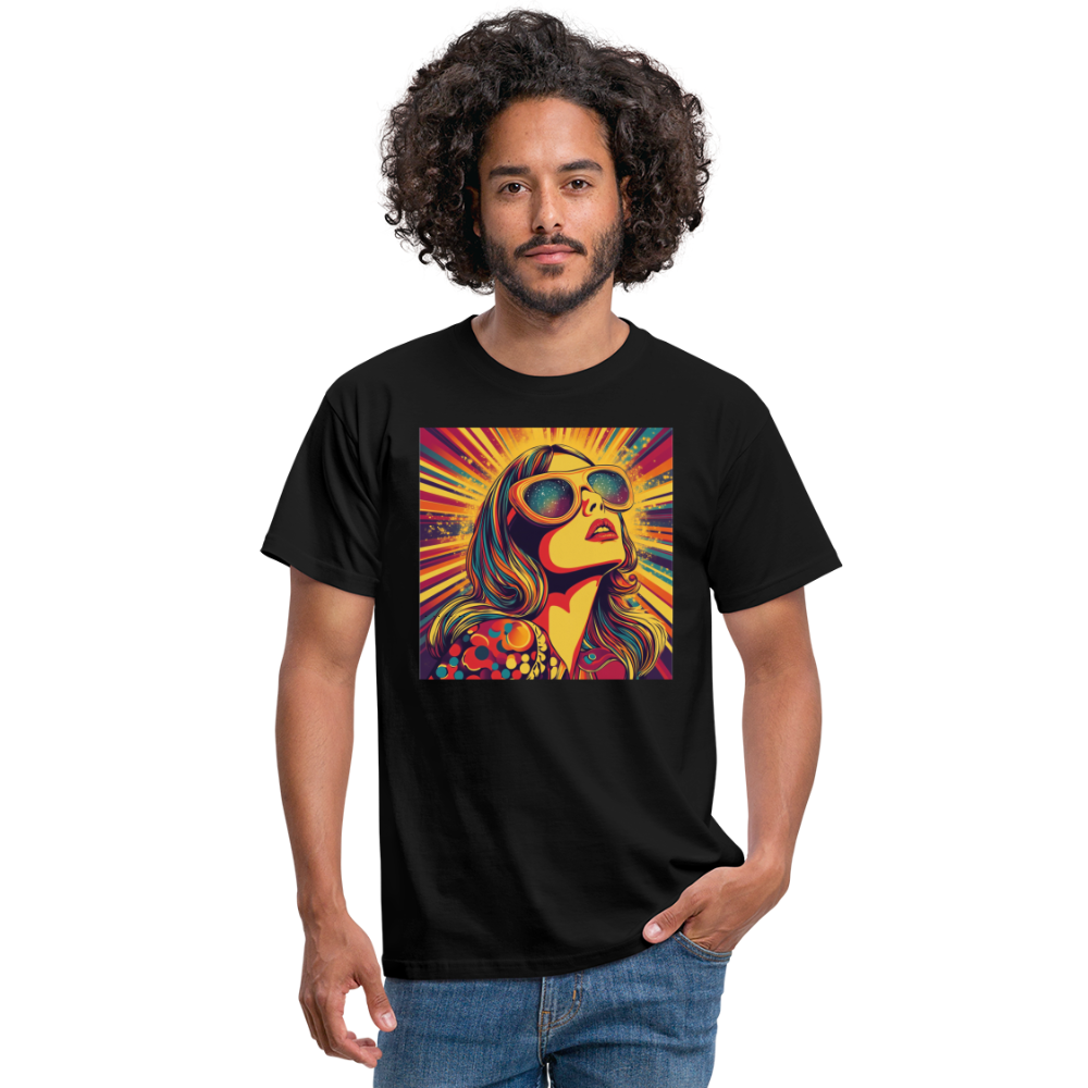 Disco Fever, T-shirt herr - svart