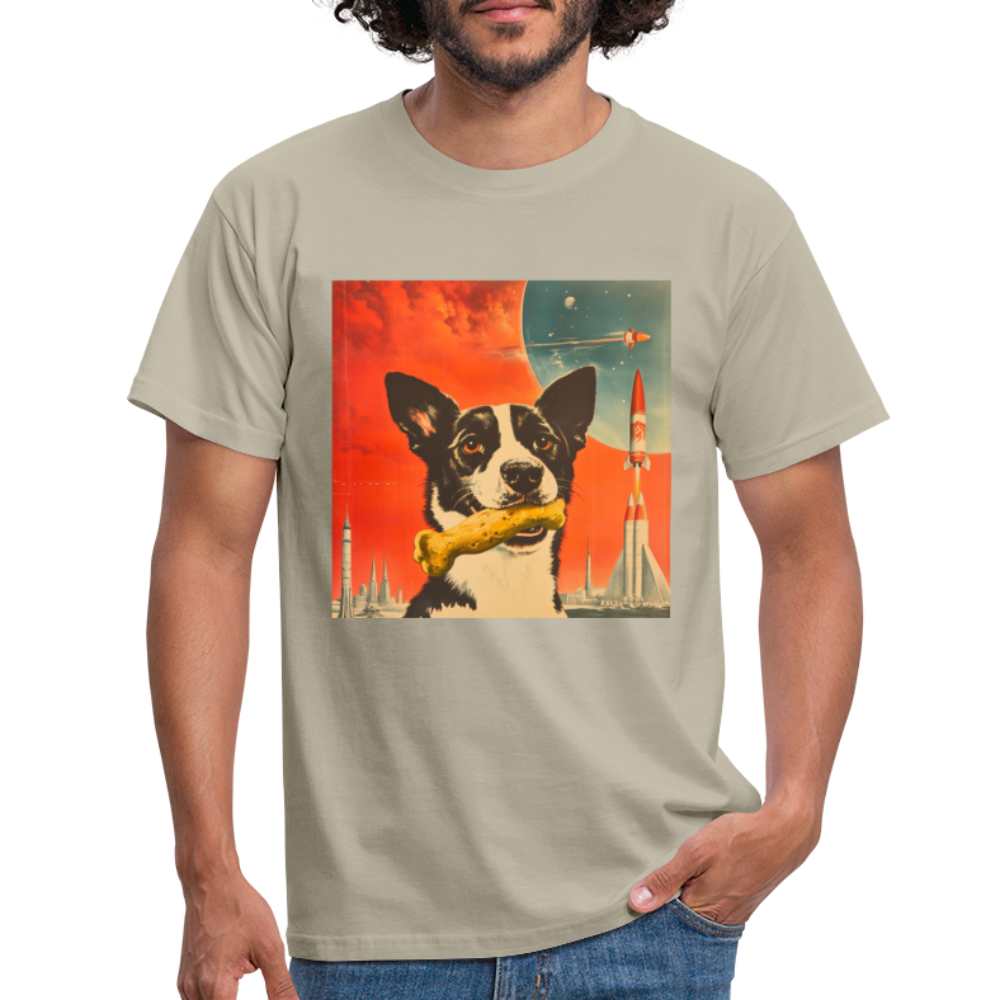 Stjärnorna Nära, T-shirt herr - sandbeige