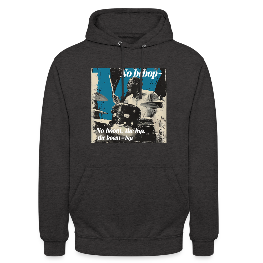 Push It Bebop, Luvtröja unisex - kolgrå