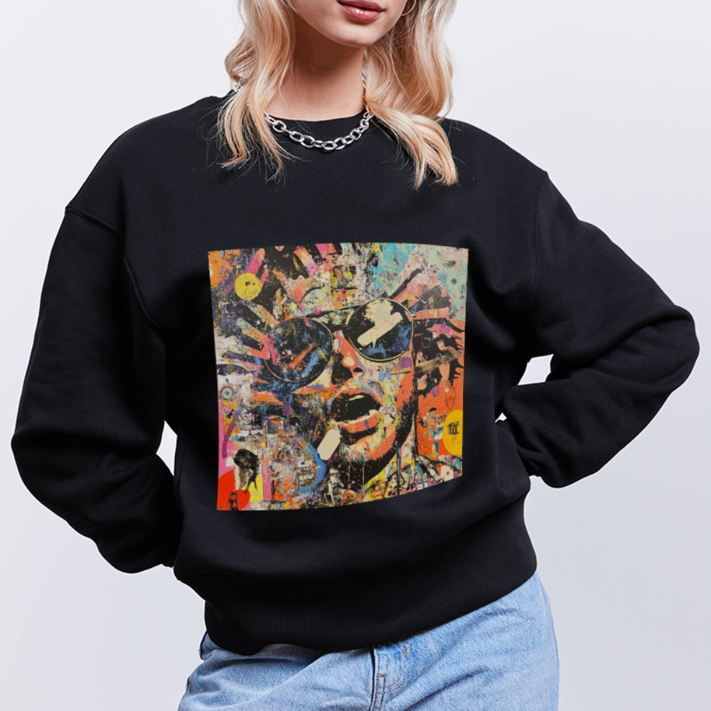 Cosmic Soul Groove, Ekologisk oversizetröja RADDER unisex från Stanley/Stella - svart