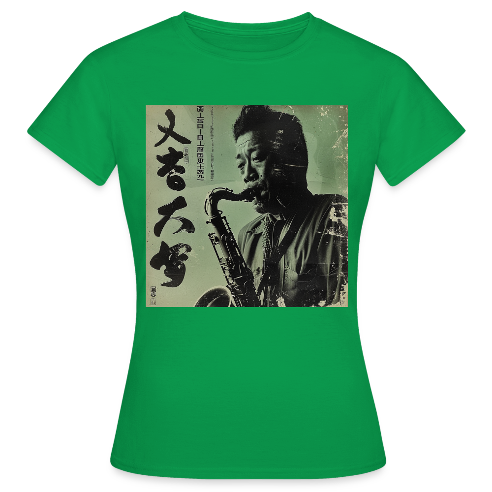 Live Mount Fuji Jazzcafé , T-shirt dam - kellygrön