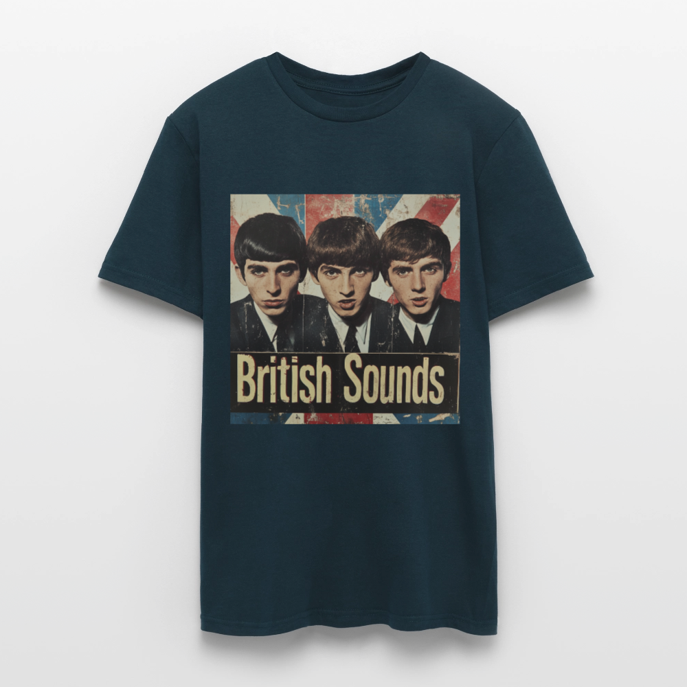 British sounds 1965, T-shirt herr - marinblå