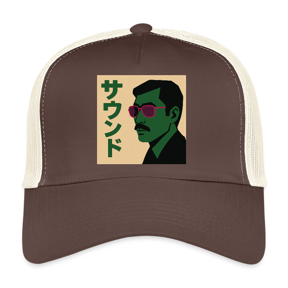 Nippon Sound, Trucker Cap - brun/beige
