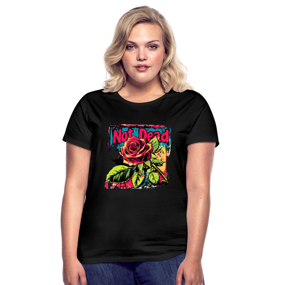 Den Eviga Rosen, T-shirt dam - svart