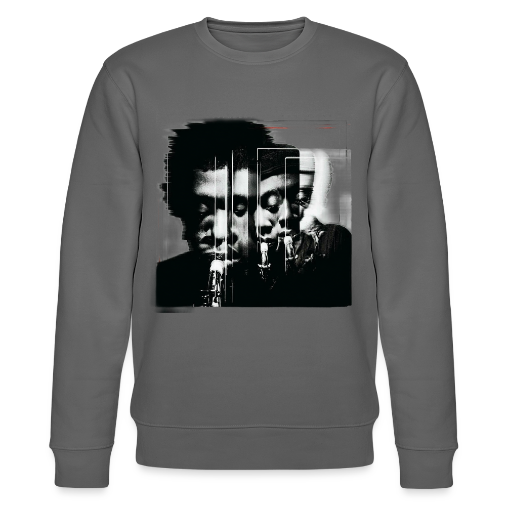Between Breaths, Ekologisk sweatshirt CHANGER unisex från Stanley/Stella - kolgrå