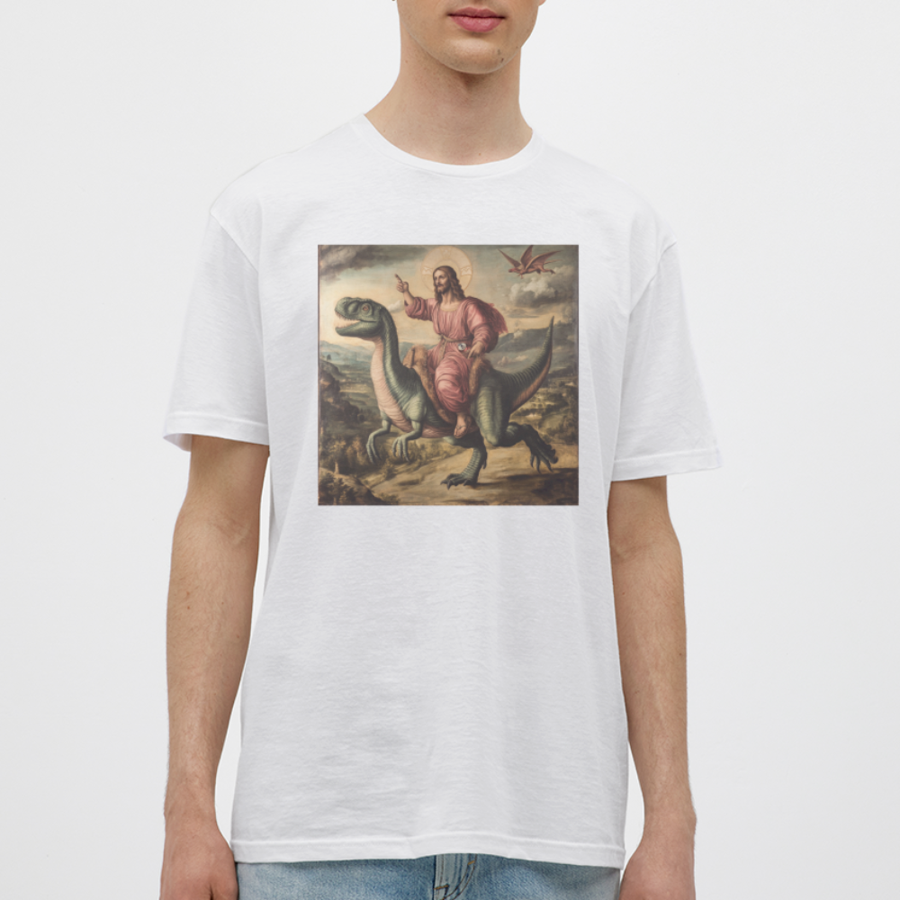 Ritten genom Tiden, T-shirt herr - vit