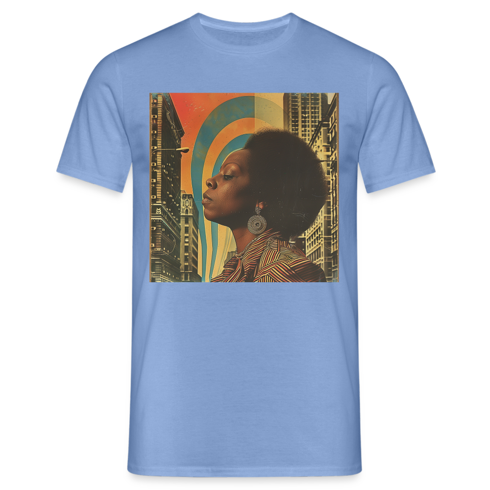 Jazz in the Moonlight, T-shirt herr - carolina blue