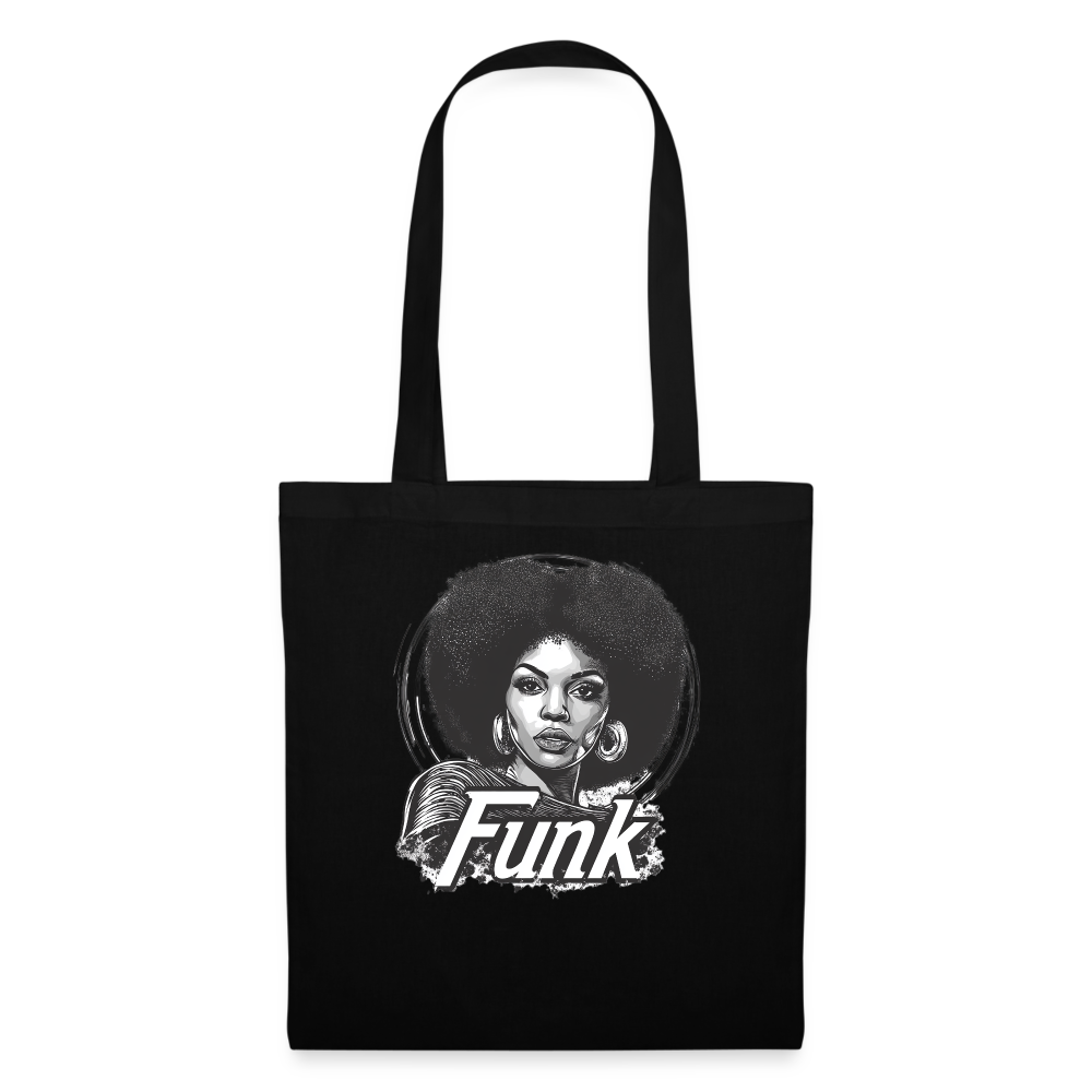 Funk Queen: Power in Motion, (transparent bakgrund) TygvÀska - svart