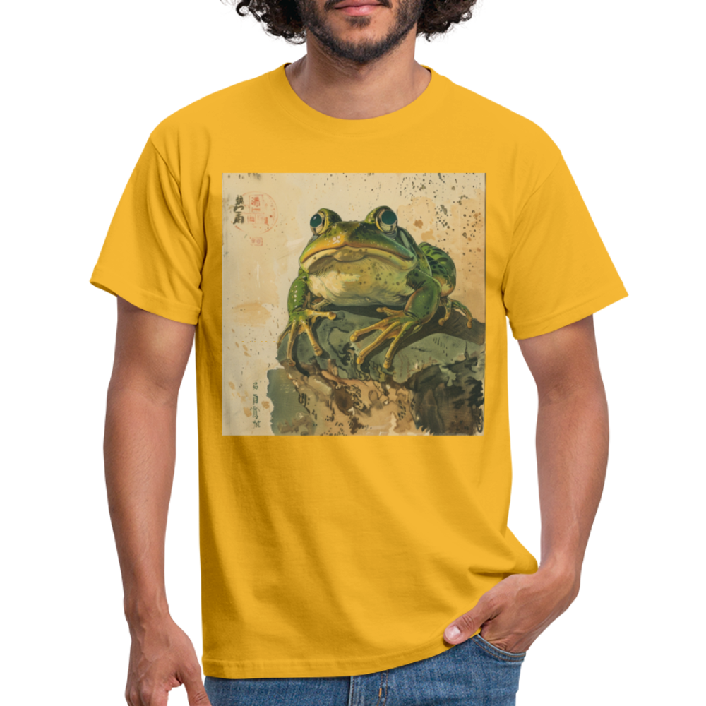 Grodan i Skymningen, T-shirt herr - gul