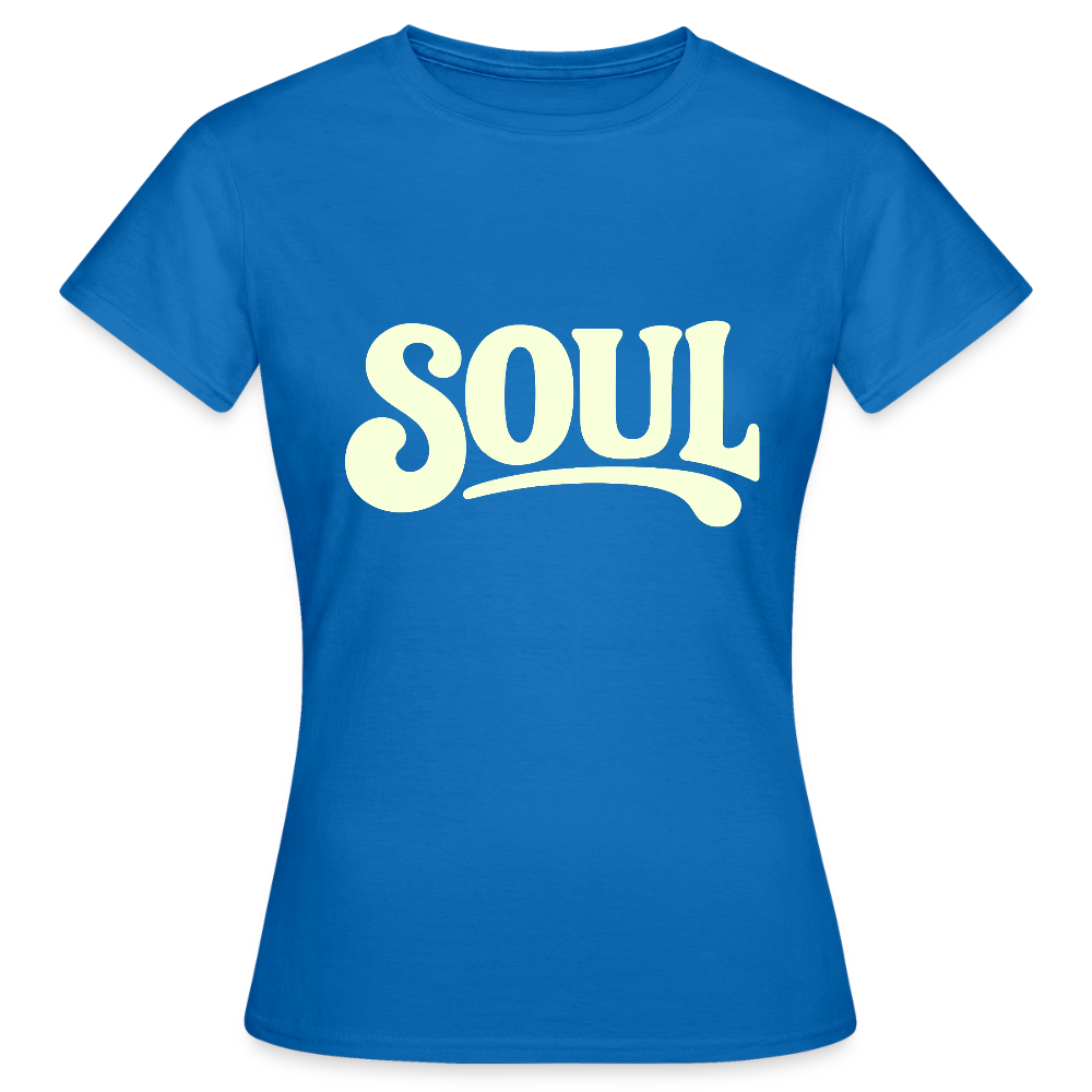 All About Soul, T-shirt dam - royalblå