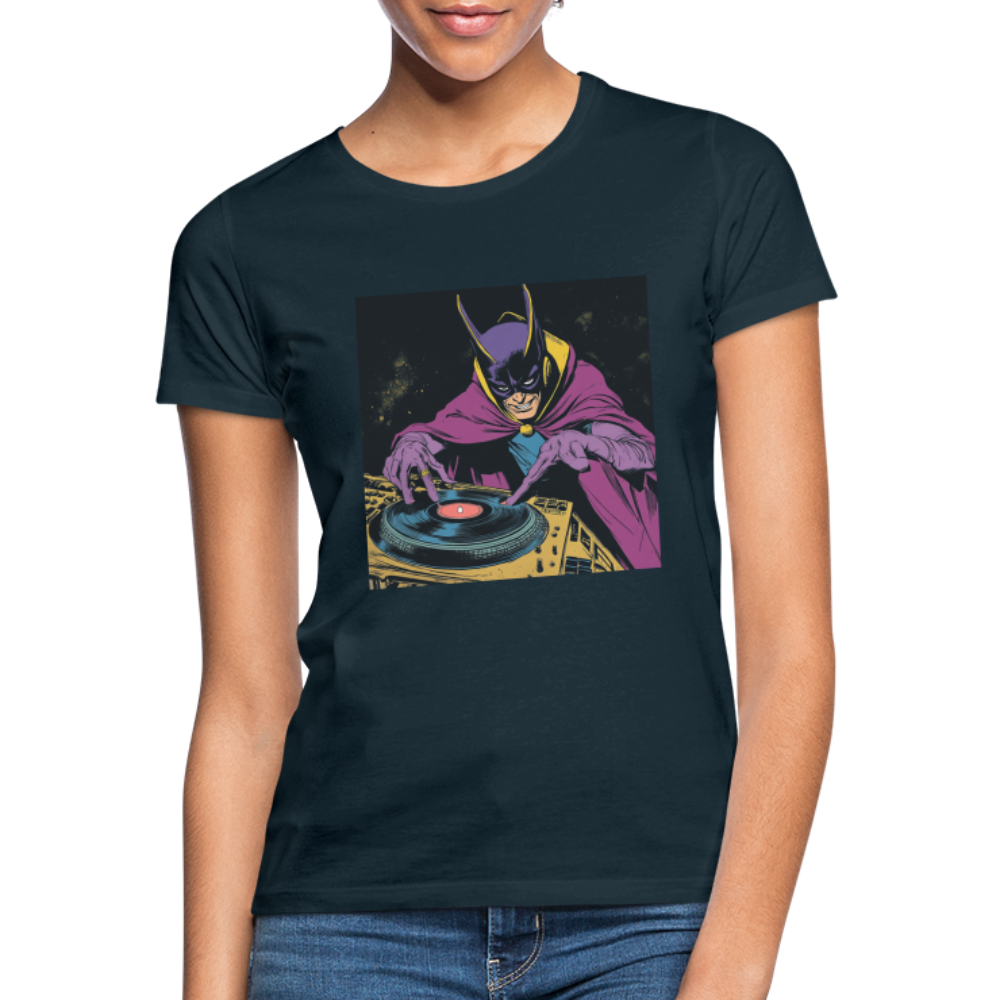 Purple Pulse, T-shirt dam - marinblå