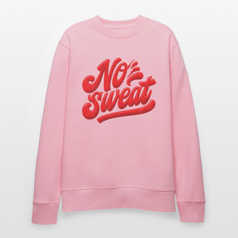 No Sweat, Ekologisk sweatshirt CHANGER unisex från Stanley/Stella - ljusrosa