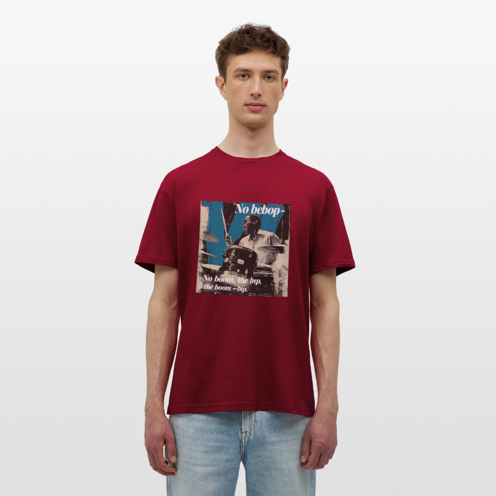 Push It Bebop, T-shirt unisex - tegelröd