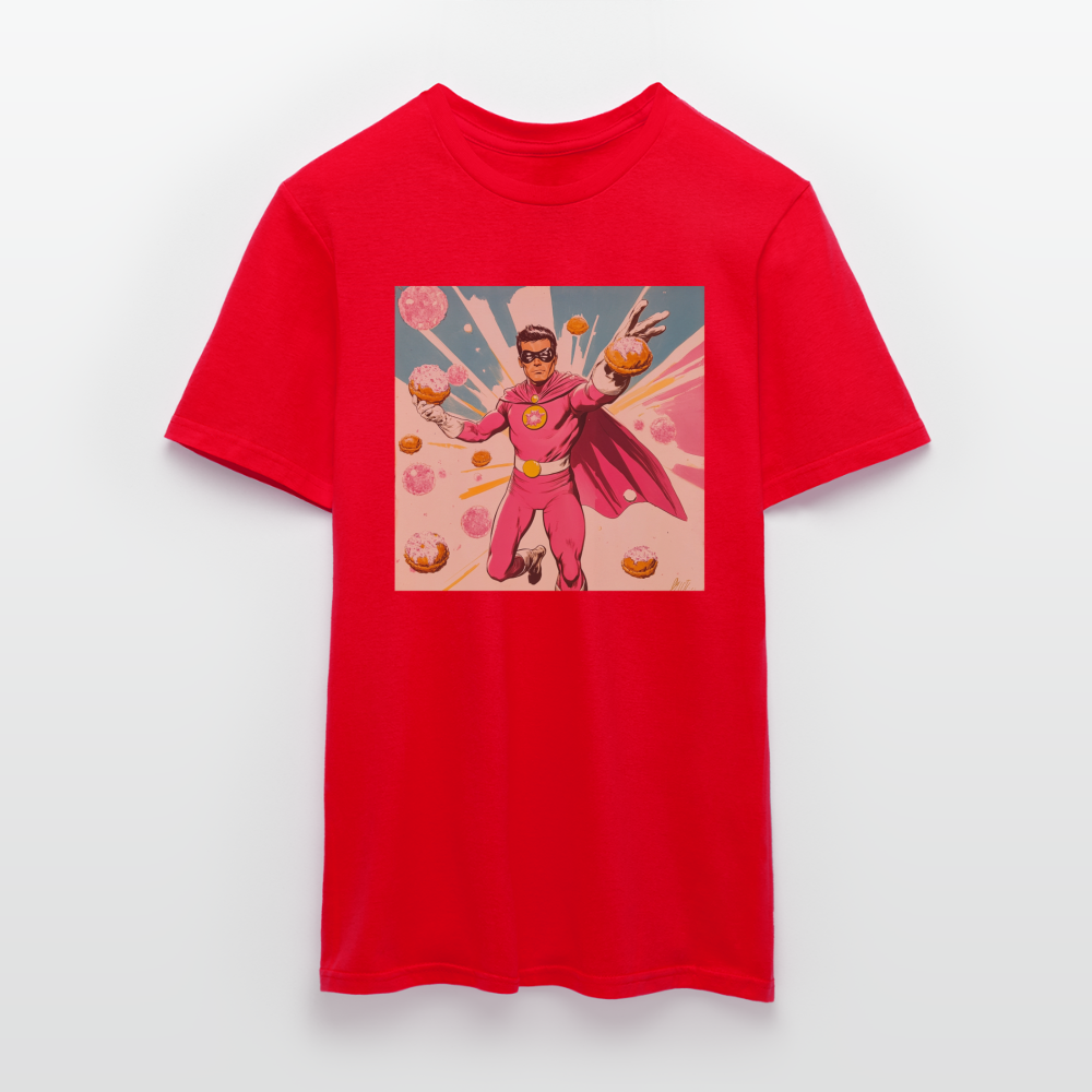 Frosting-Fury, T-shirt herr - röd