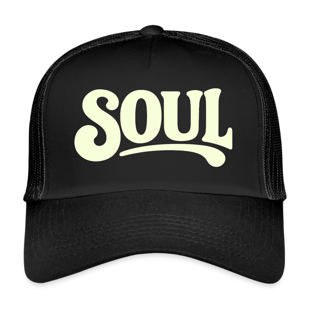 All About Soul, Trucker Cap - svart/svart