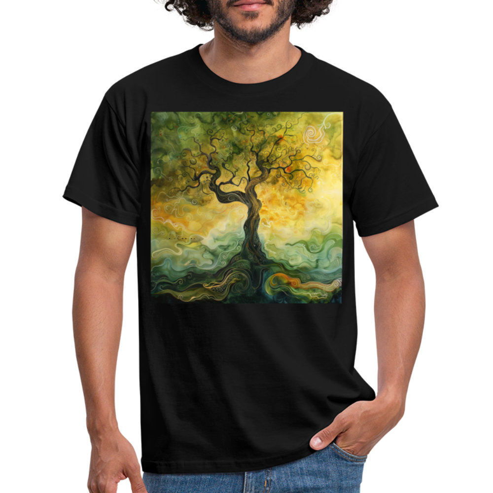 Trädets visdom, T-shirt herr - svart