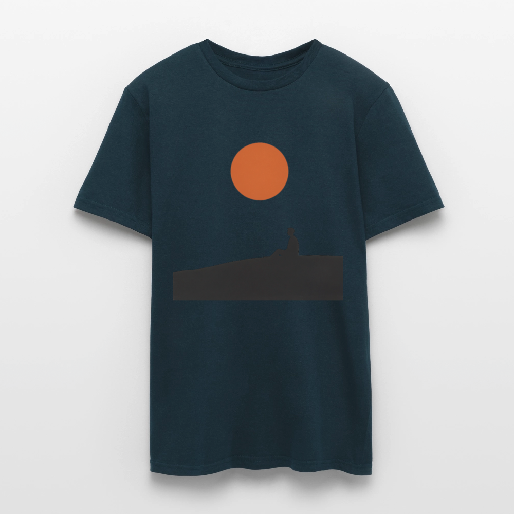 Under the sun, T-shirt unisex - marinblå