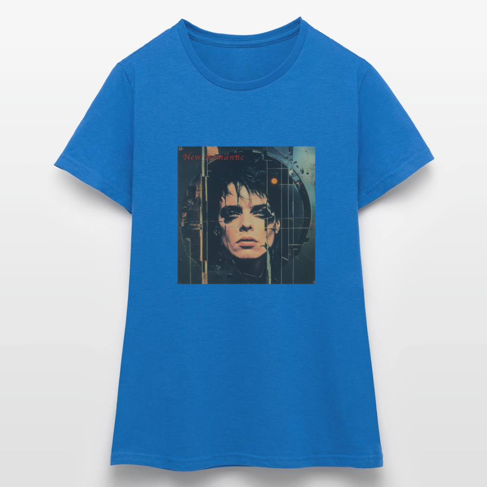 New Romance, T-shirt dam - royalblå