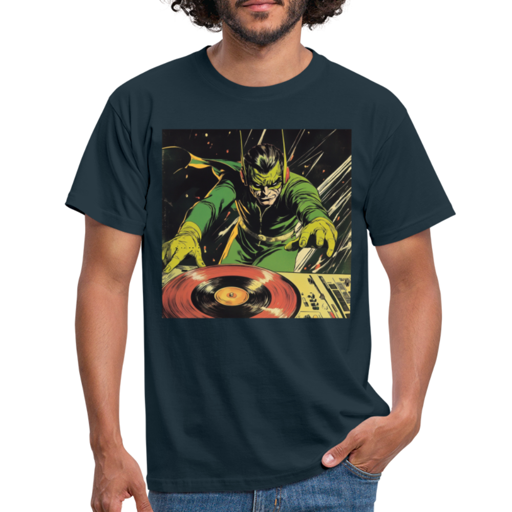 Vibe Venom, T-shirt herr - marinblå