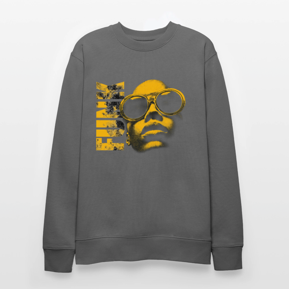 Funk Eternal, Ekologisk sweatshirt CHANGER unisex från Stanley/Stella - kolgrå